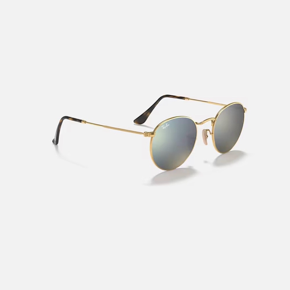 Ray-Ban Gold Frame Sunglasses with Black Case - Picture 6 of 13